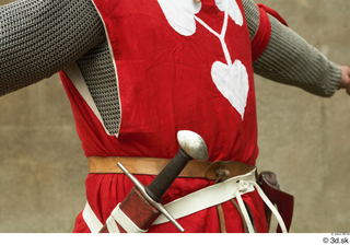 Photos Medieval Knight in mail armor 10 Medieval clothing red…